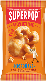Superpop Microwave Salted Caramel Popcorn 100g