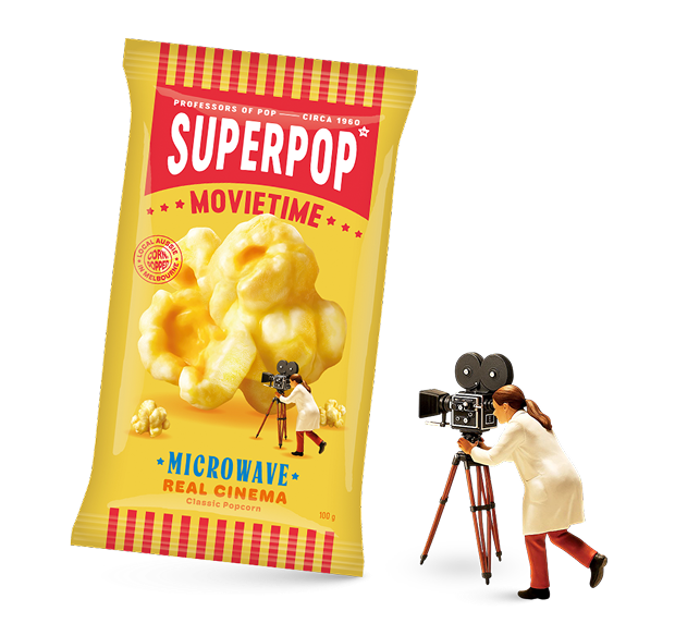 Product Page Banner Microwave Popcorn Cinema