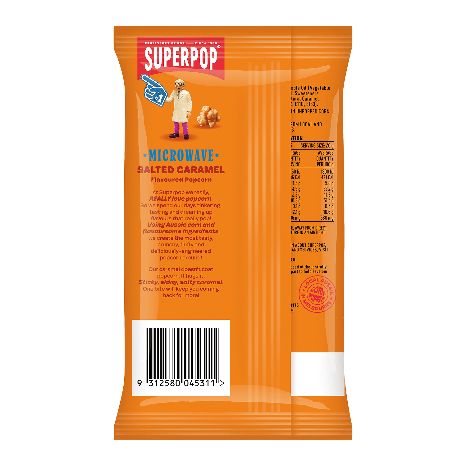 After Superpop Microwave Real Cinema Popcorn 100g