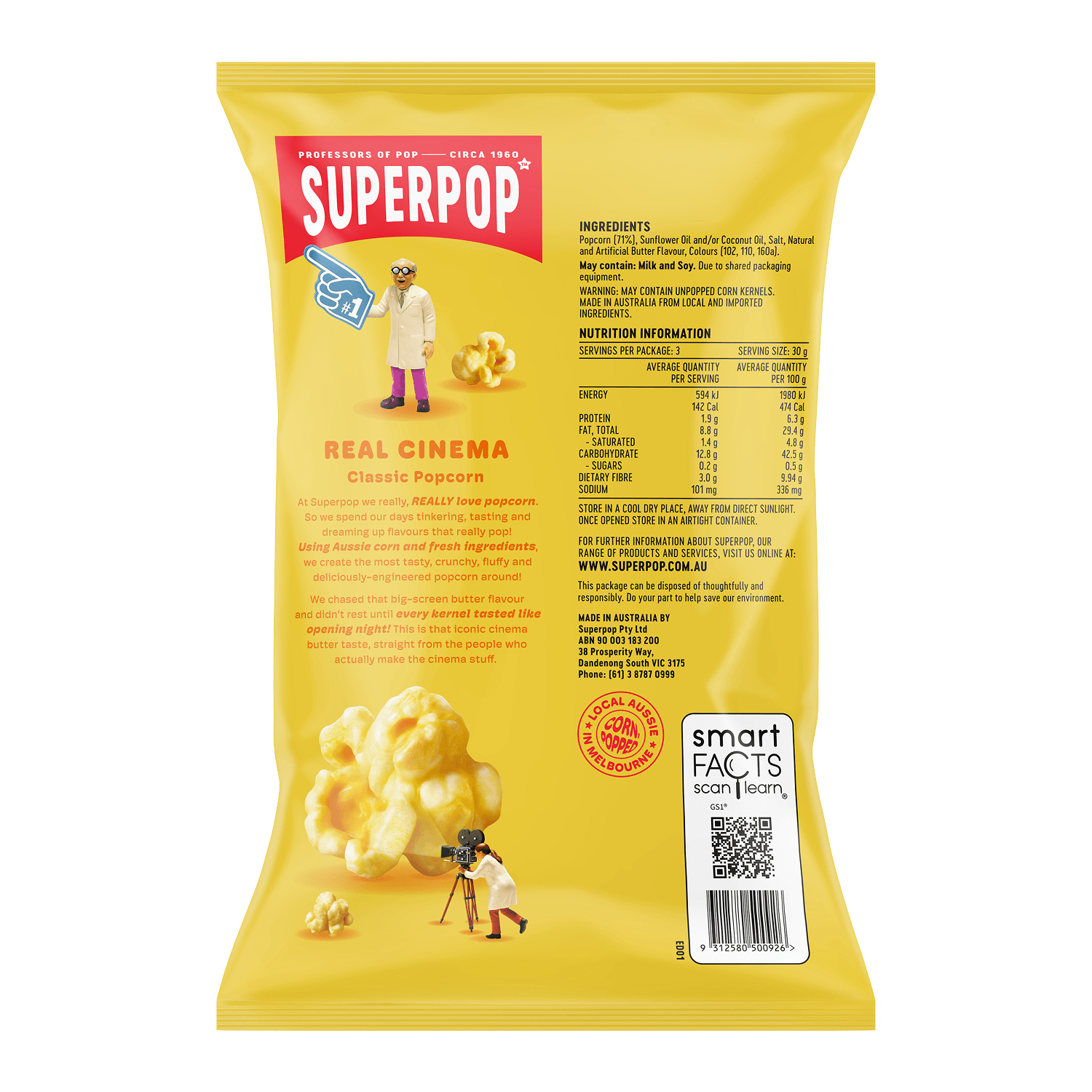 After Superpop_Real Cinema Popcorn_90g